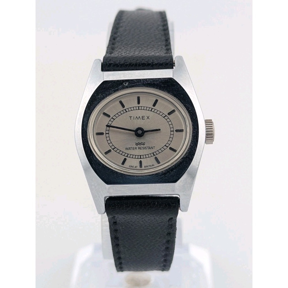 Vintage 1960s/70s Timex Women's Mechanical Wind Up Watch MCM 25mm Working